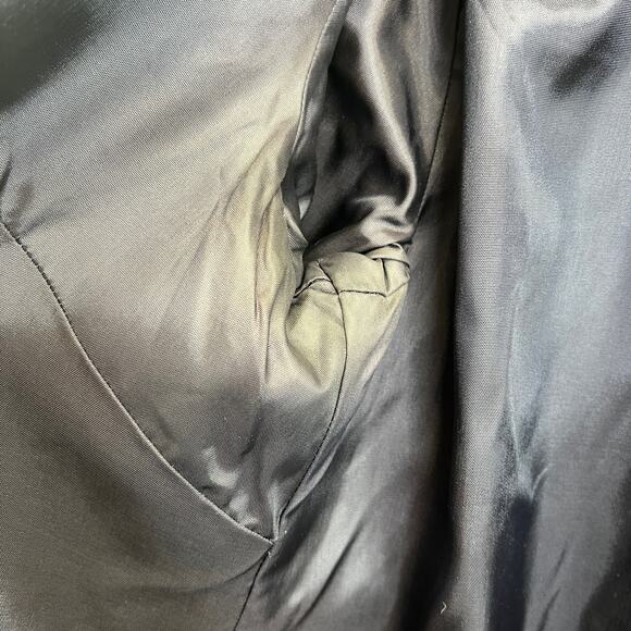 Vintage Alfred Dunner Paisley Blazer Jacket Blue Size 14 Floral Button Front - Picture 9 of 10